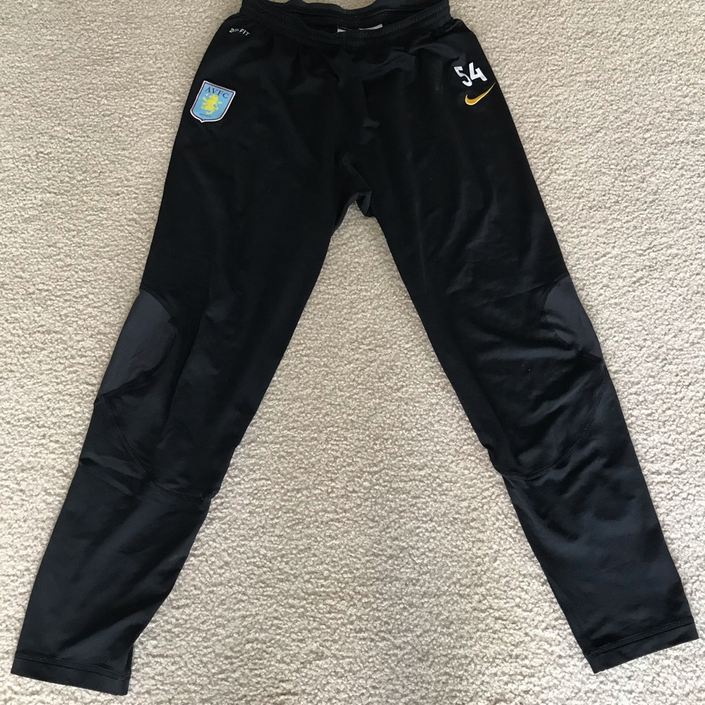 Nike Official Aston Villa Soccer Training pants#54